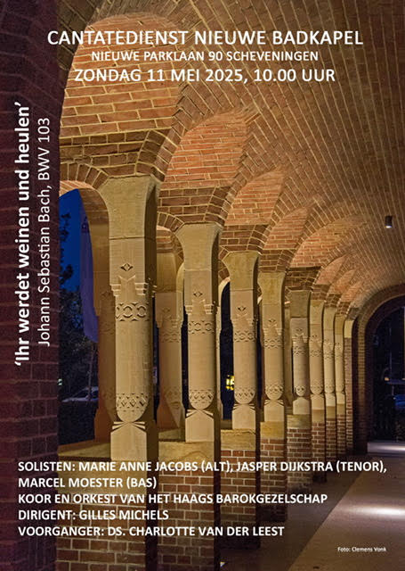 Cantatedienst 11 mei
