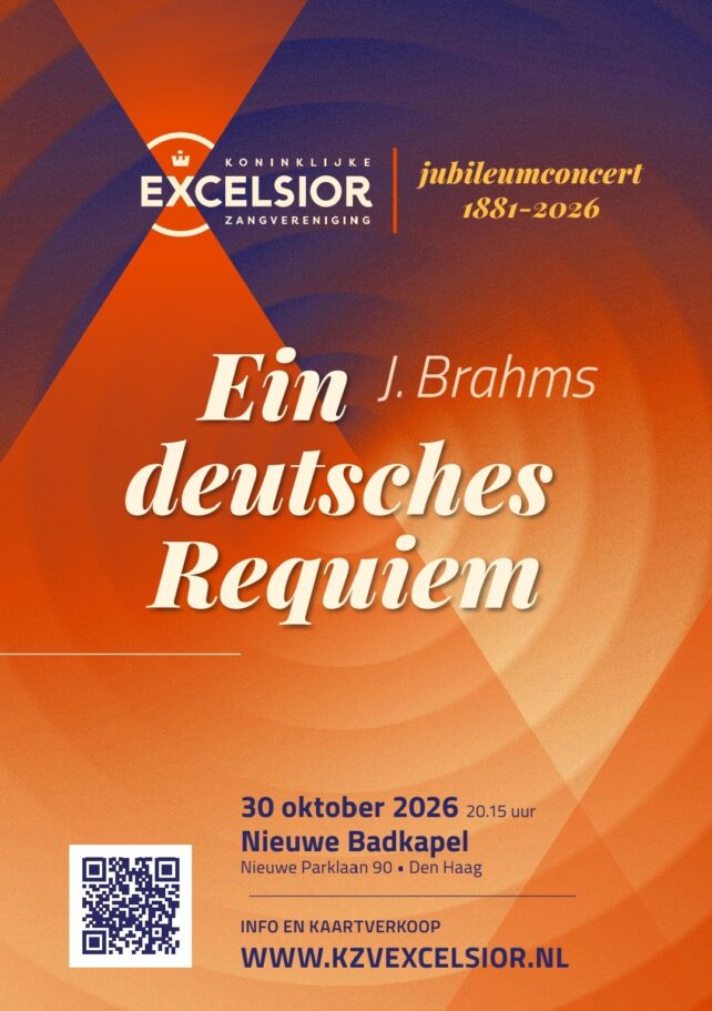 Jubileum concert Excelsior, zaterdag 30 oktober 20.15 uur Nieuwe Badkapel